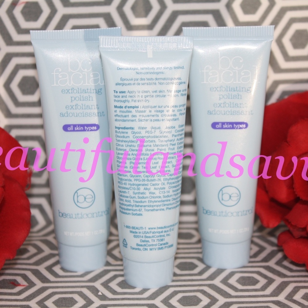 Beauticontrol Exfoliating Polish  3 - 1 oz mini's